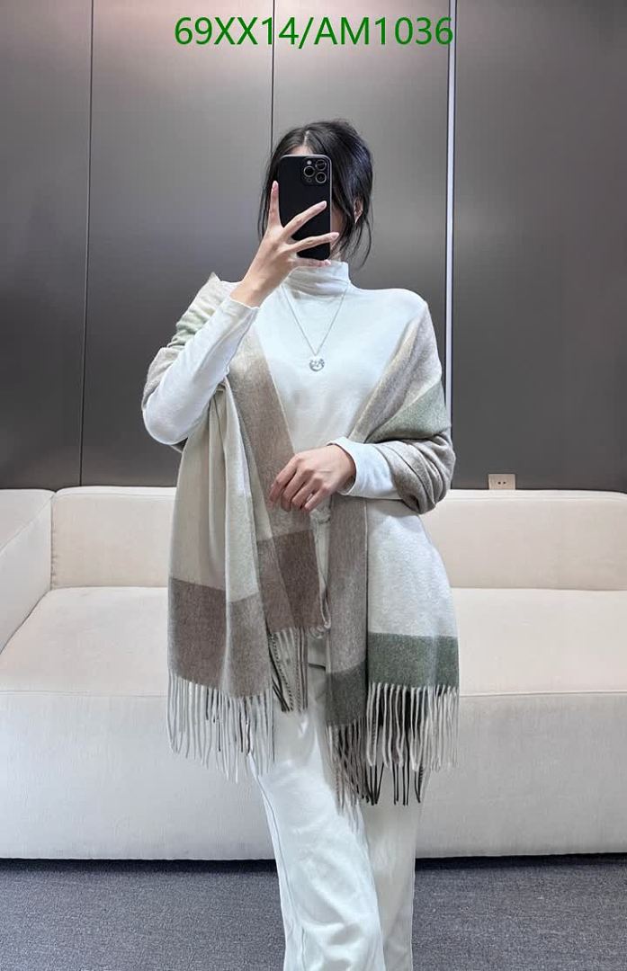 Burberry-Scarves Code: AM1036 $: 69USD