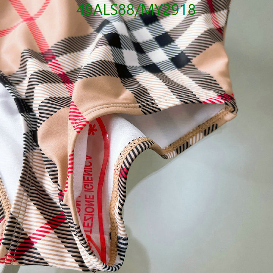 Burberry-Clothing（Kids） Code: MY2918 $: 49USD
