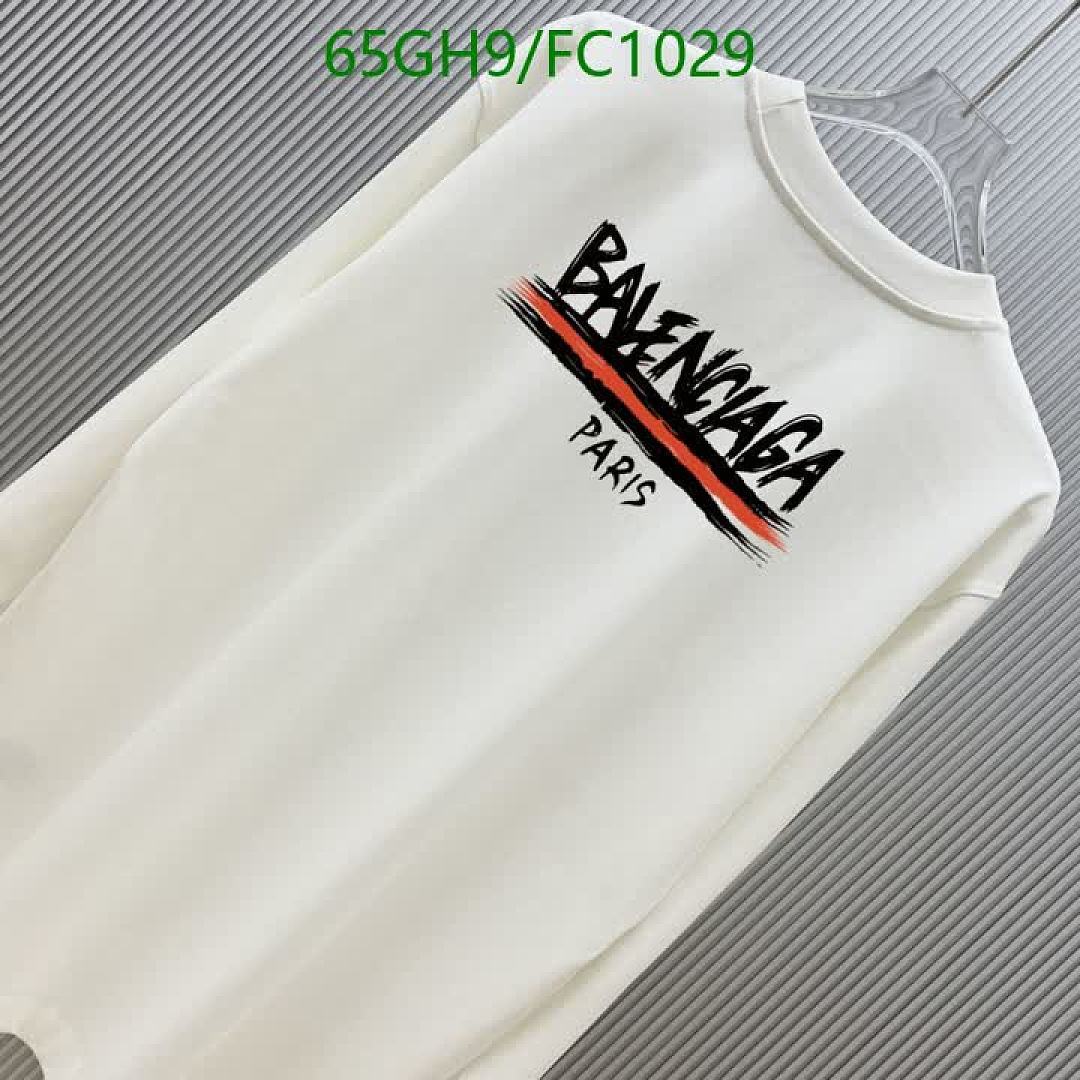 Balenciaga-Clothing Code: FC1029 $: 65USD