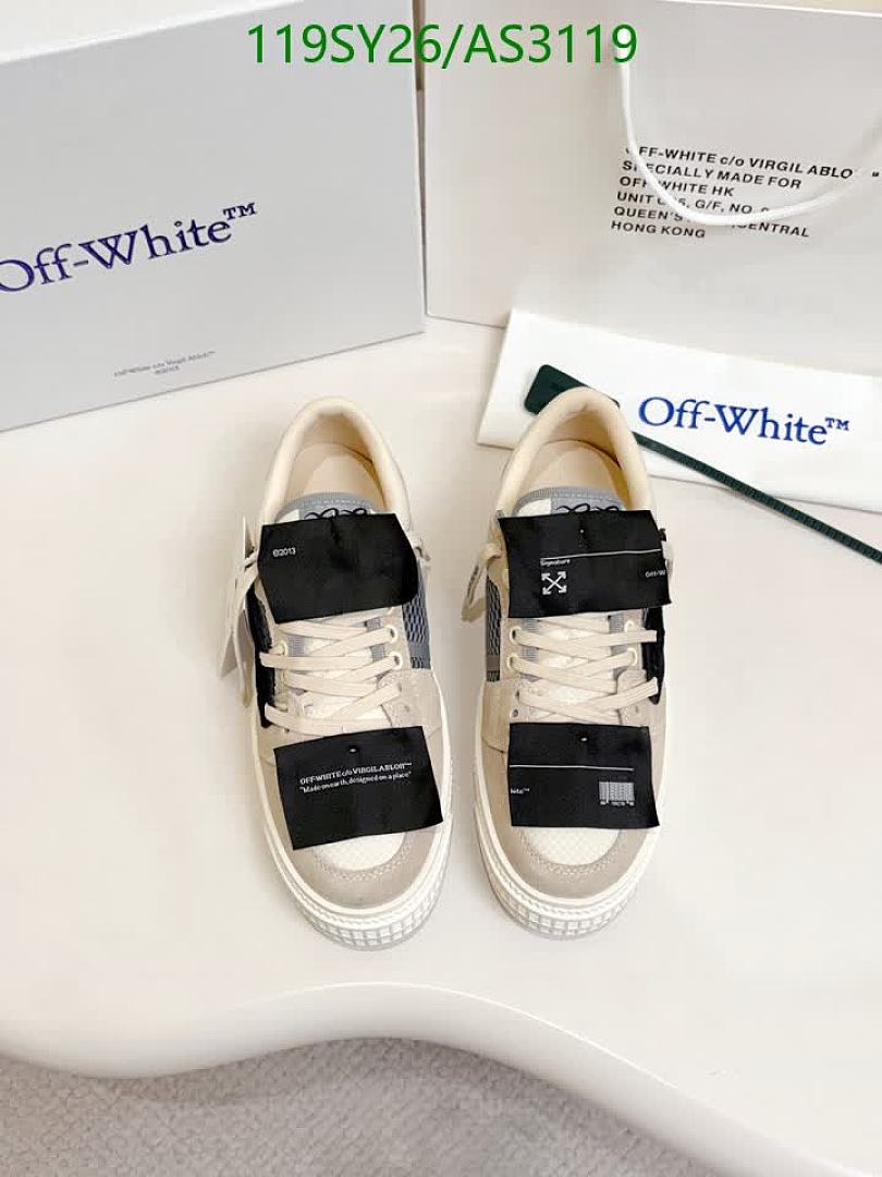 Off White-Men shoes Code: AS3119 $: 119USD