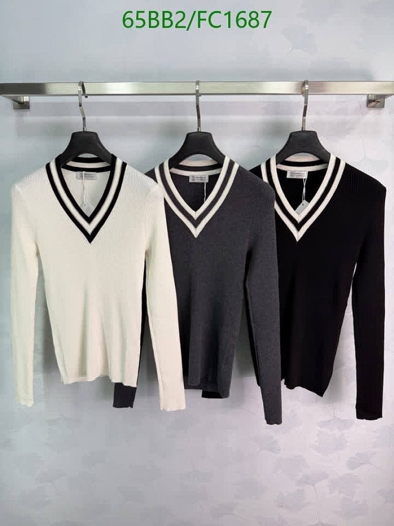 Brunello Cucinelli-Clothing Code: FC1687 $: 65USD