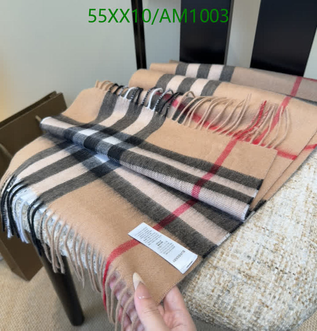 Burberry-Scarves Code: AM1003 $: 55USD