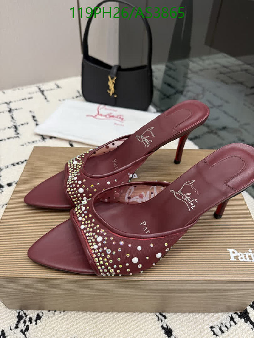 Christian Louboutin-Women Shoes Code: AS3865 $: 119USD