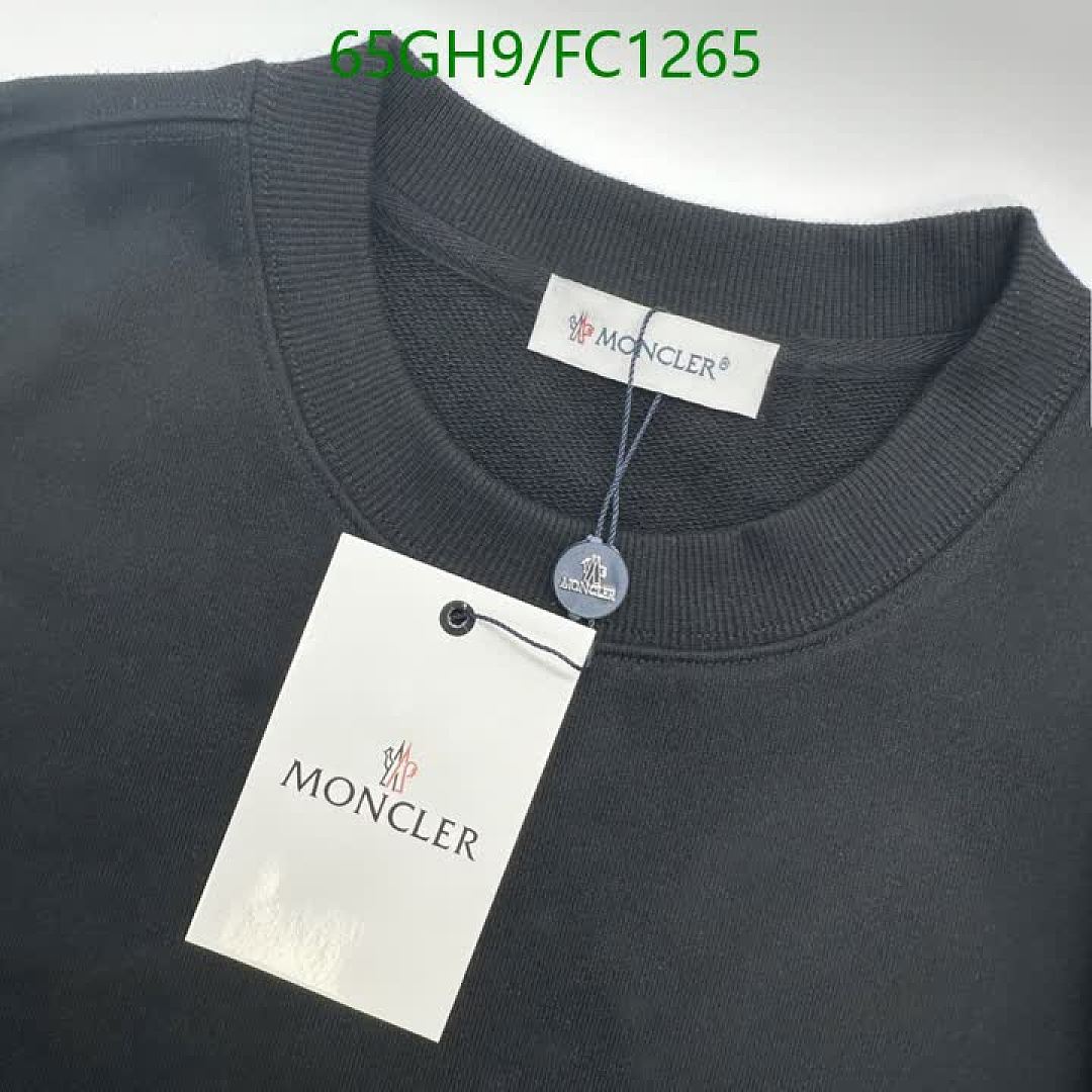 Moncler-Clothing Code: FC1265 $: 65USD