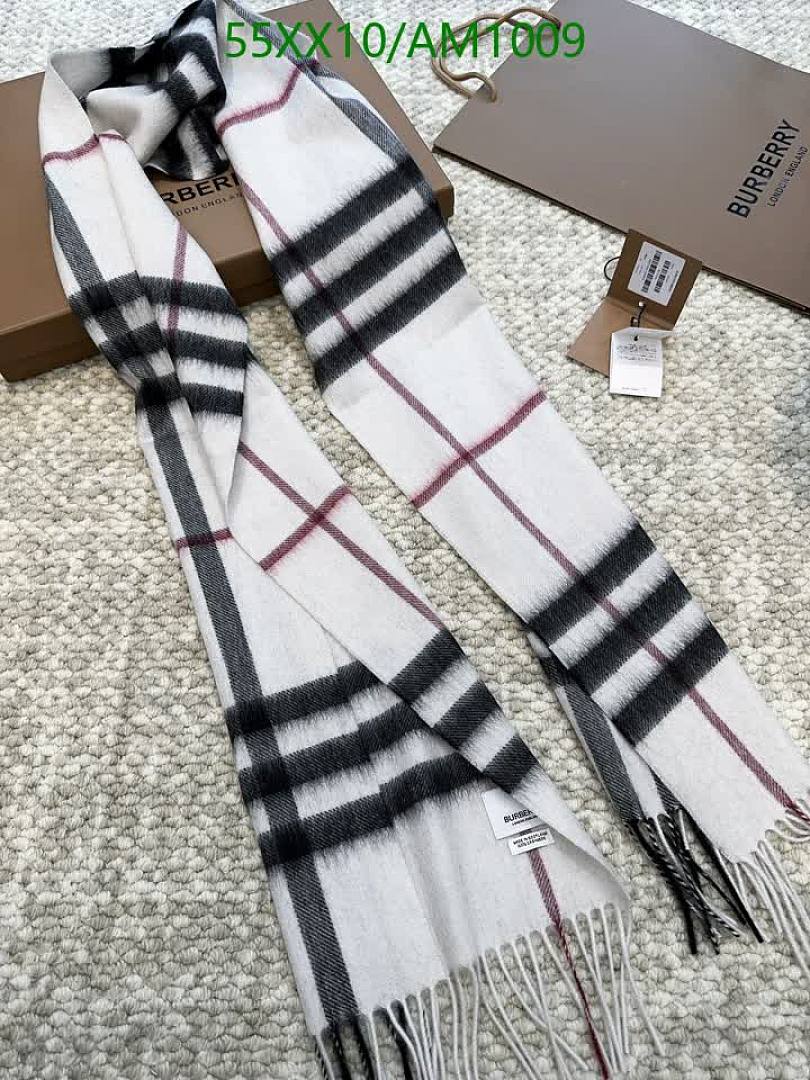 Burberry-Scarves Code: AM1009 $: 55USD