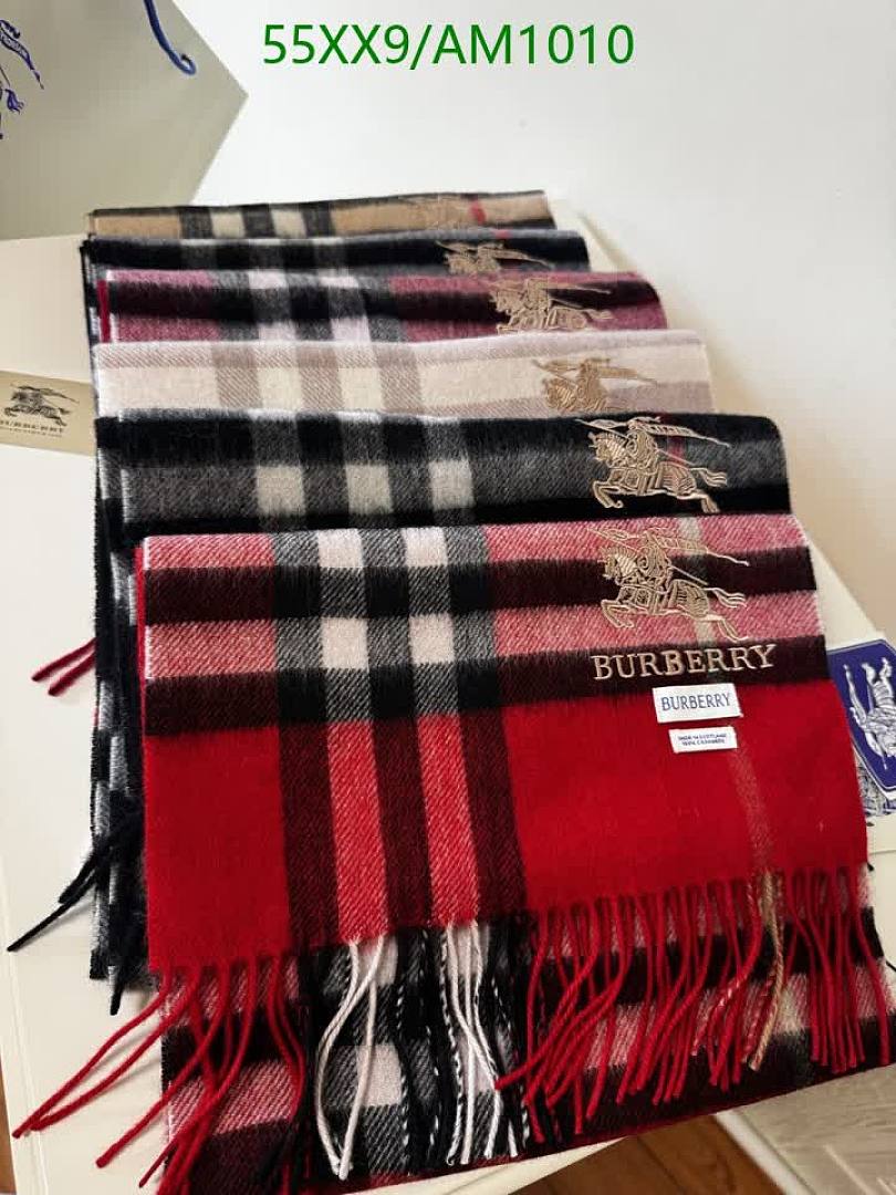 Burberry-Scarves Code: AM1010 $: 55USD