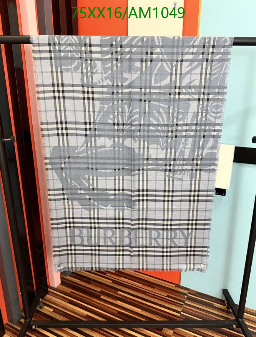 Burberry-Scarves Code: AM1049 $: 75USD