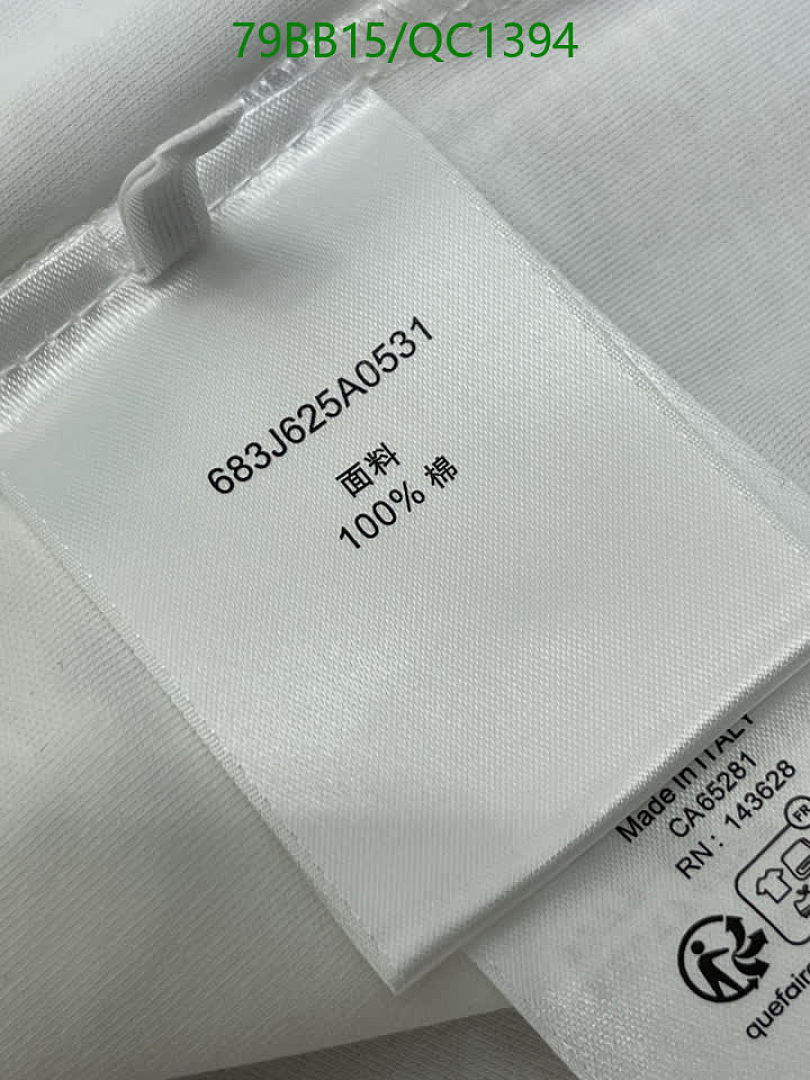 Dior-Clothing Code: QC1394 $: 79USD