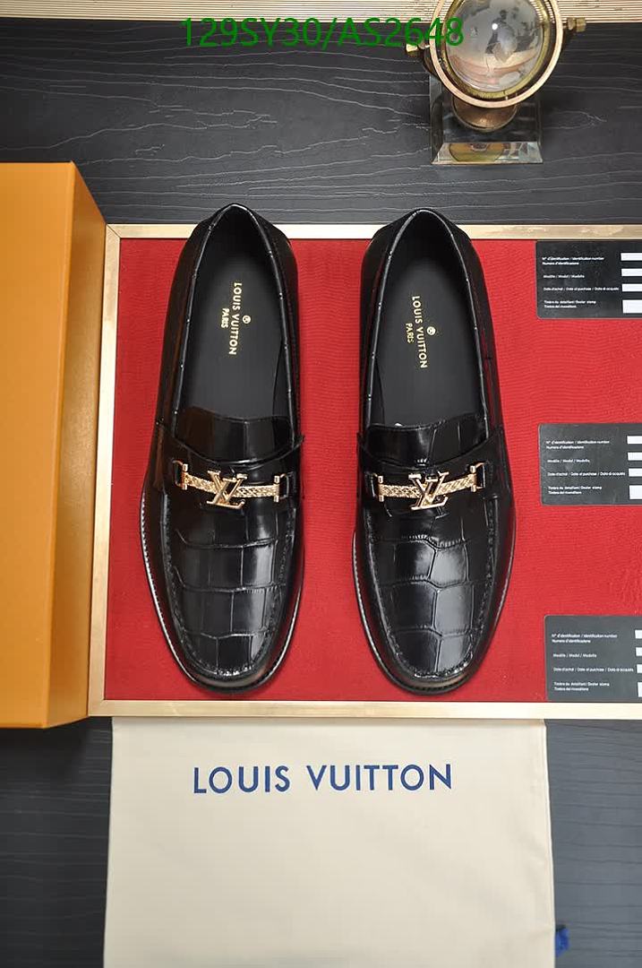 LV-Men shoes Code: AS2648 $: 129USD