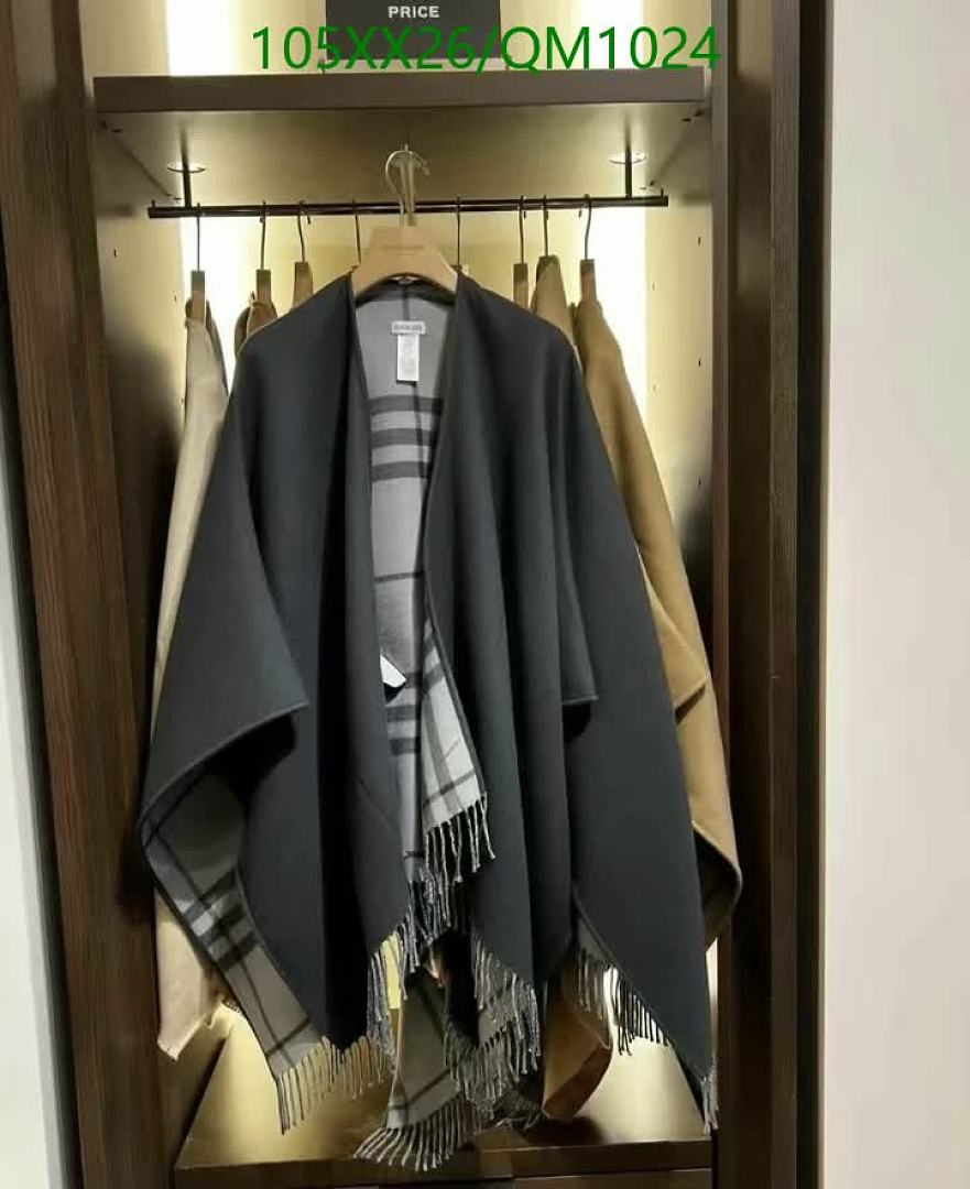 Burberry-Scarves Code: QM1024 $: 105USD