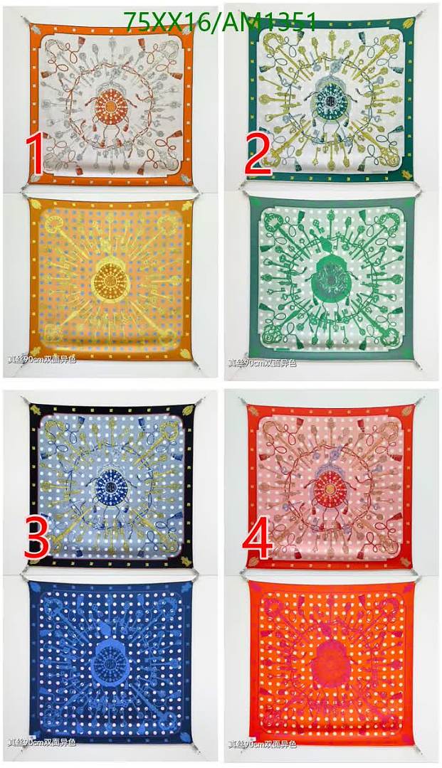 Hermes-Scarves Code: AM1351 $: 75USD
