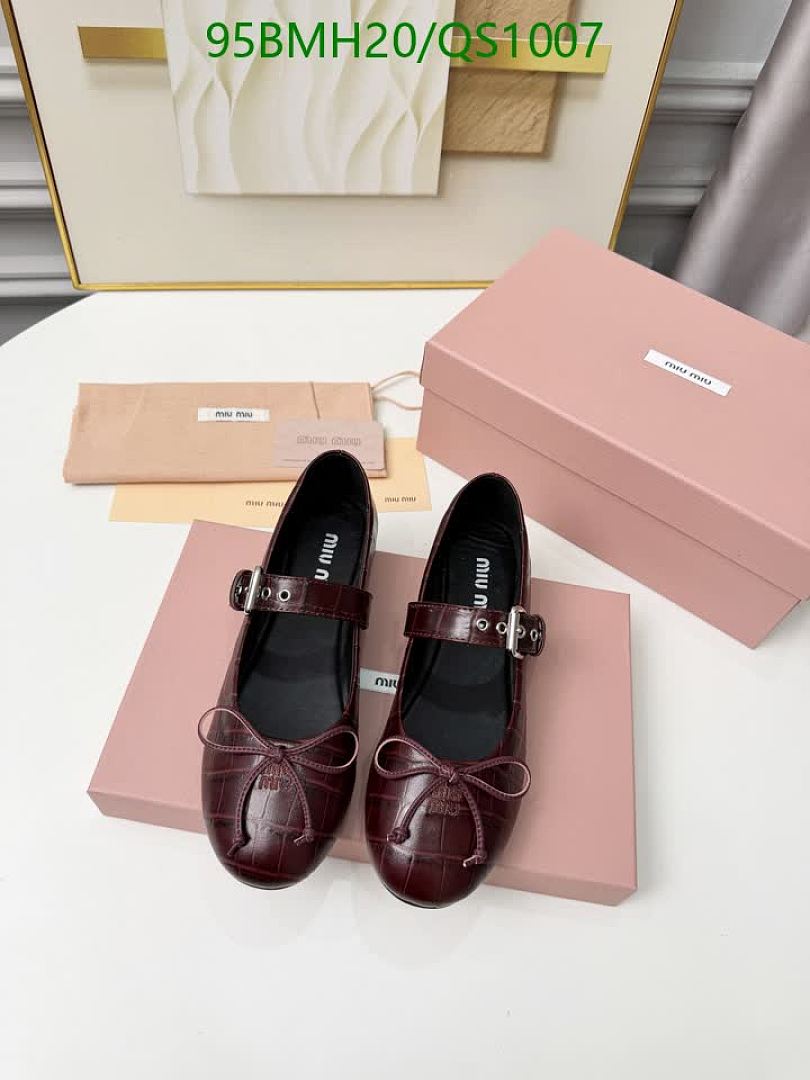 Miu Miu-Women Shoes Code: QS1007 $: 95USD