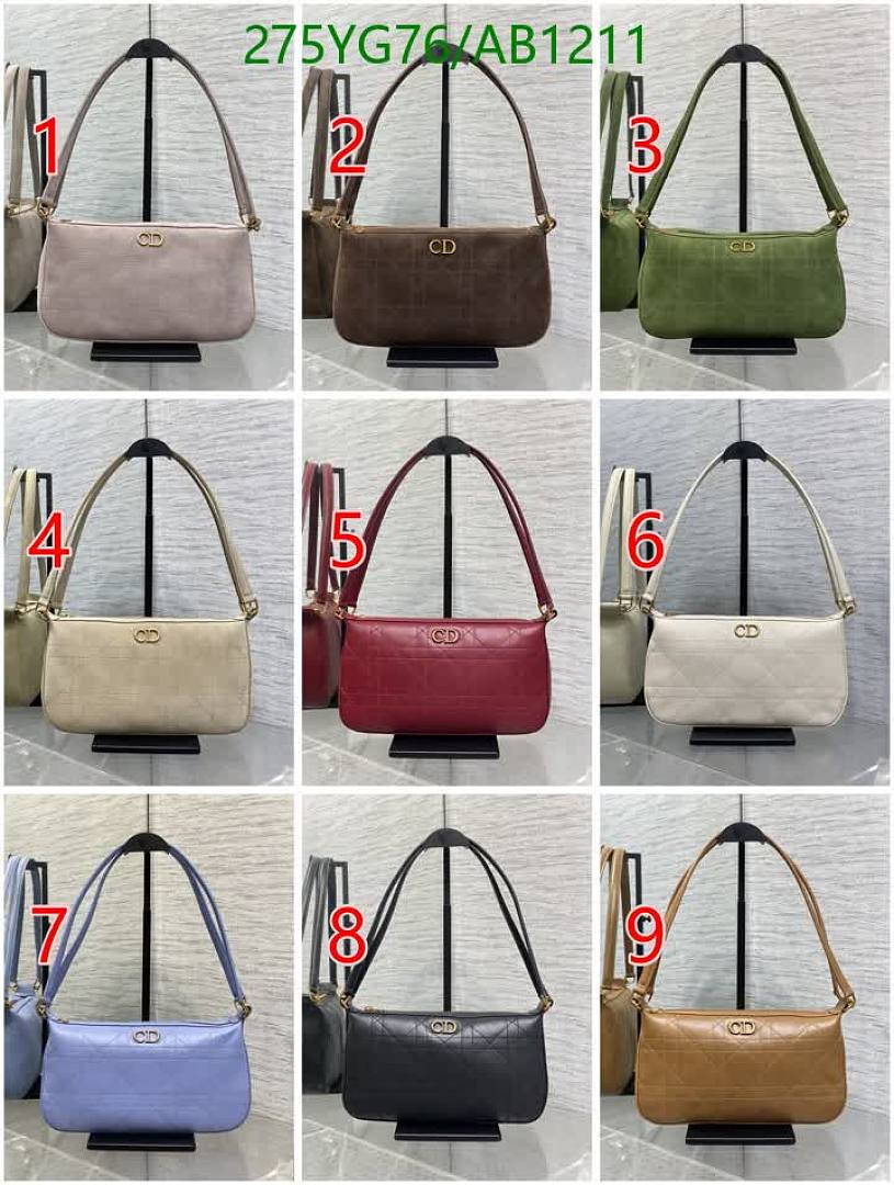 Dior-BagsMirror Quality Code: AB1211 $: 275USD