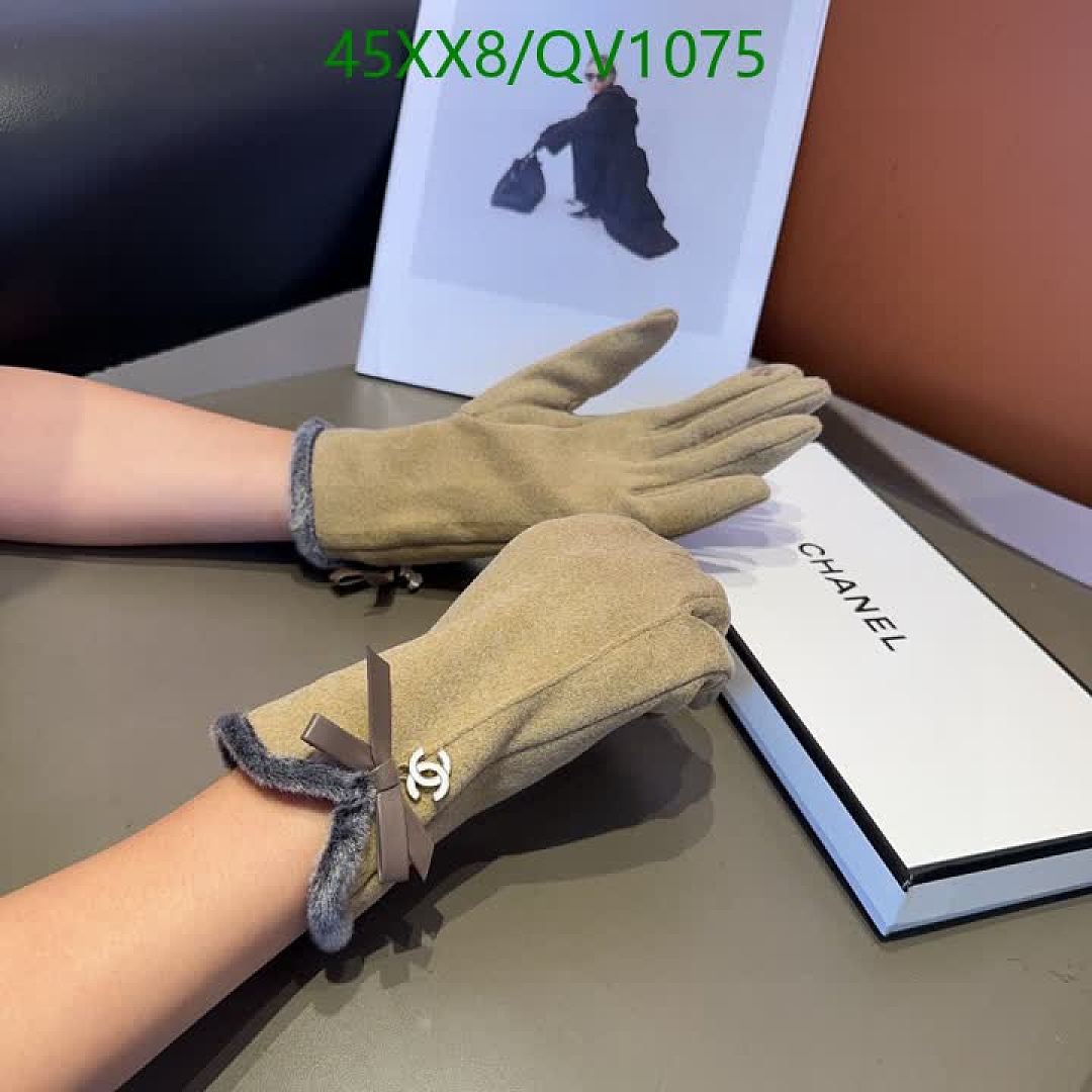 Chanel-Gloves Code: QV1075 $: 45USD