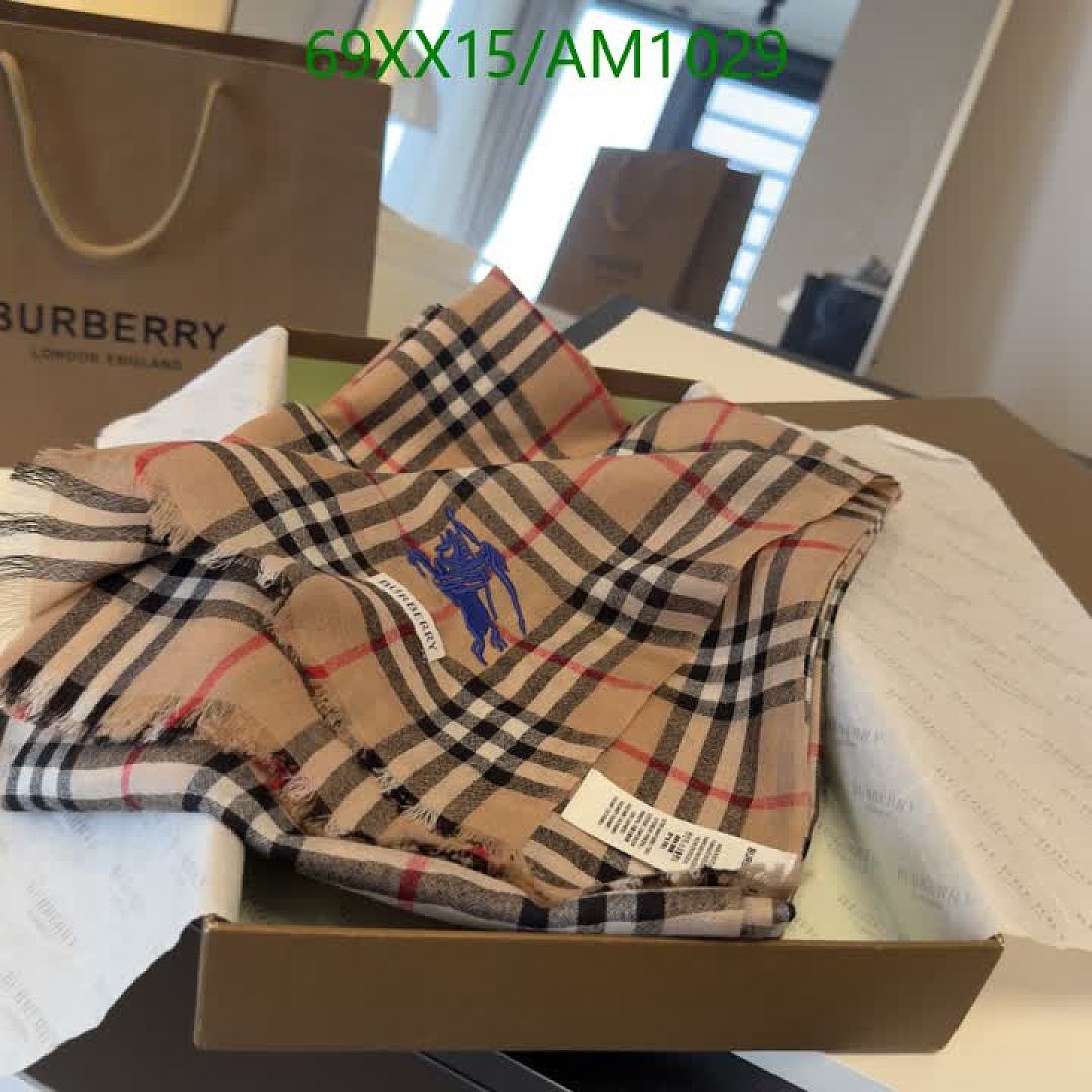 Burberry-Scarves Code: AM1029 $: 69USD