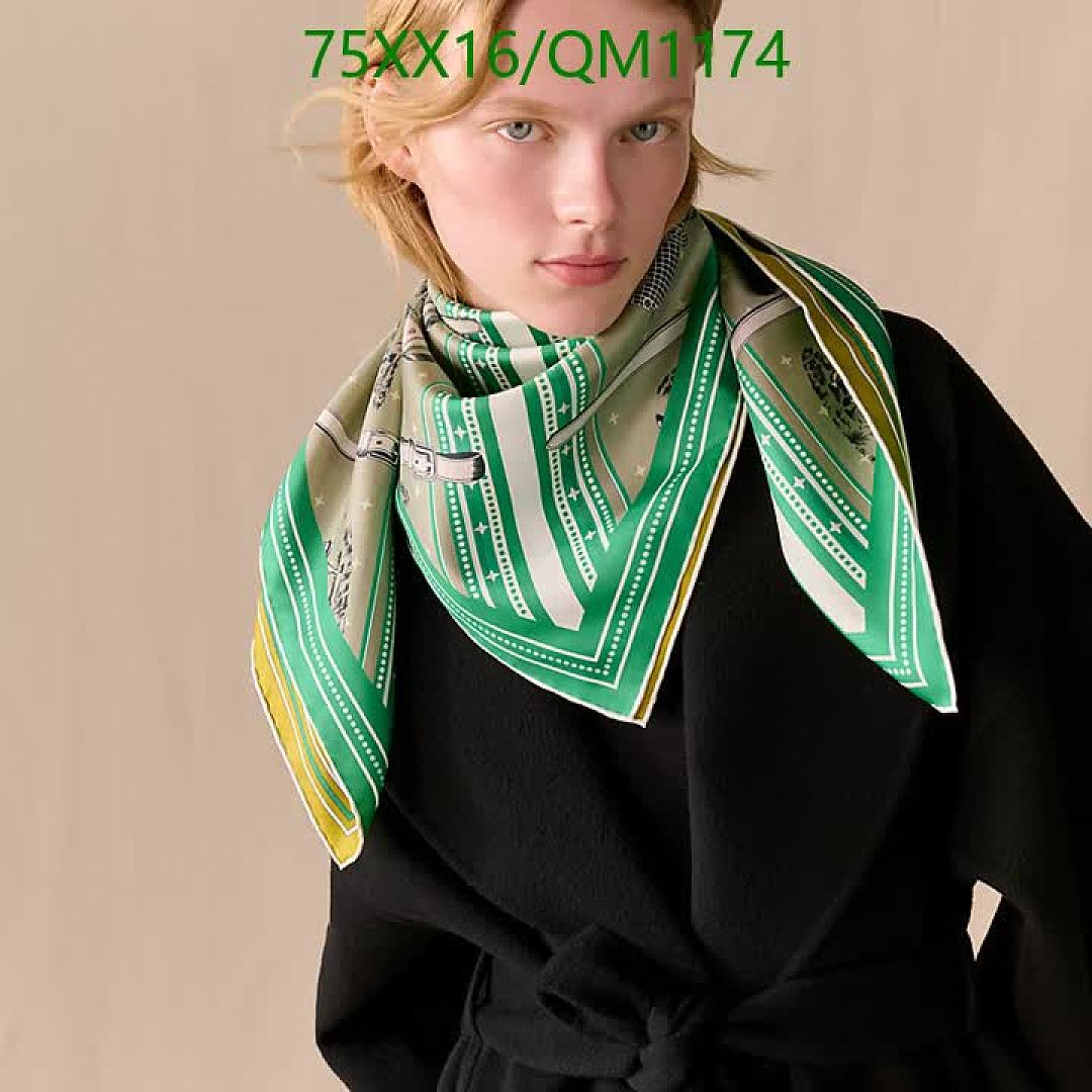 Hermes-Scarves Code: QM1174 $: 75USD