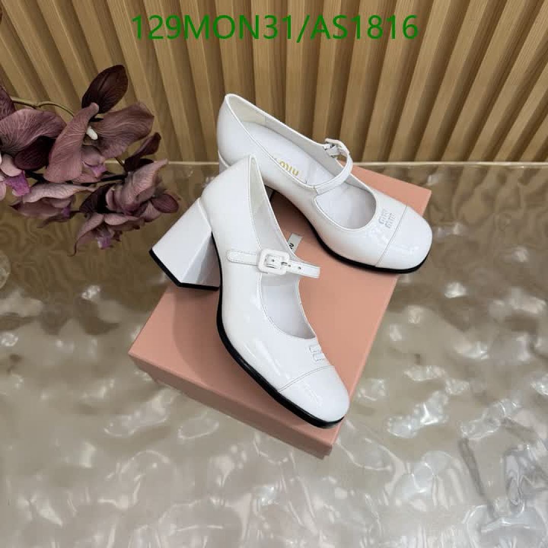 Miu Miu-Women Shoes Code: AS1816 $: 129USD