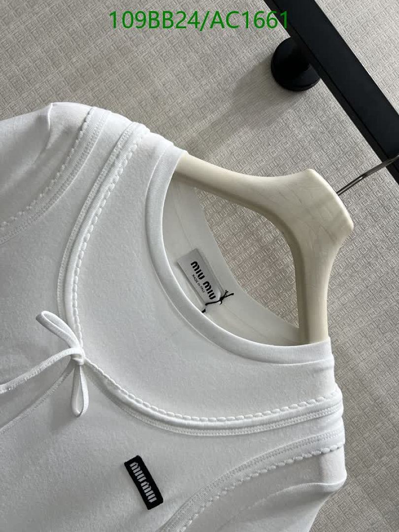 Miu Miu-Clothing Code: AC1661 $: 109USD