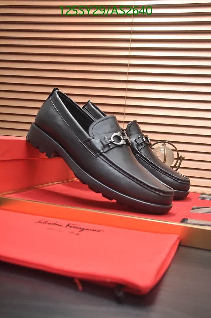 Ferragamo-Men shoes Code: AS2640 $: 125USD
