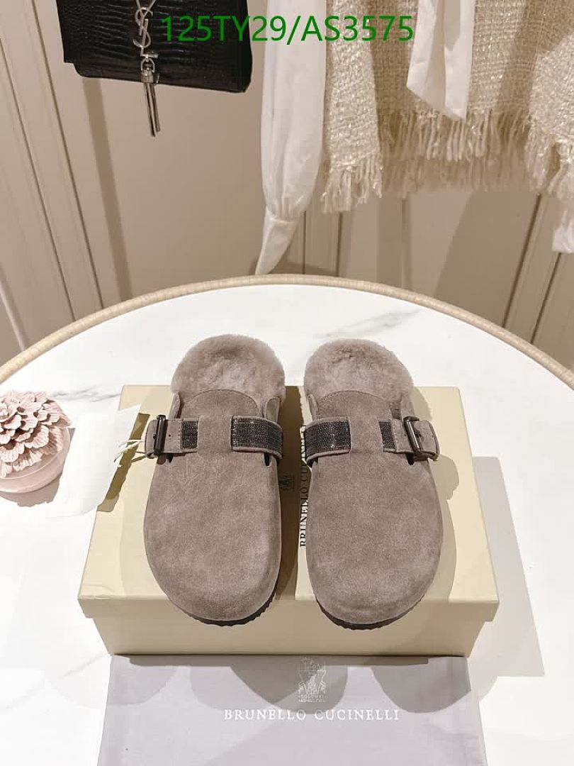Brunello Cucinelli-Women Shoes Code: AS3575 $: 125USD