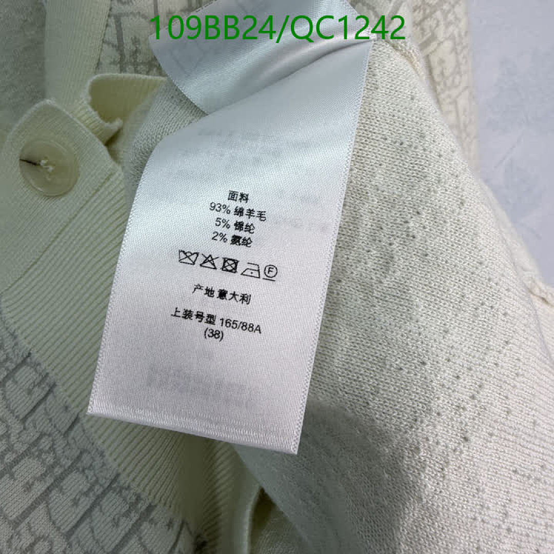 Dior-Clothing Code: QC1242 $: 109USD