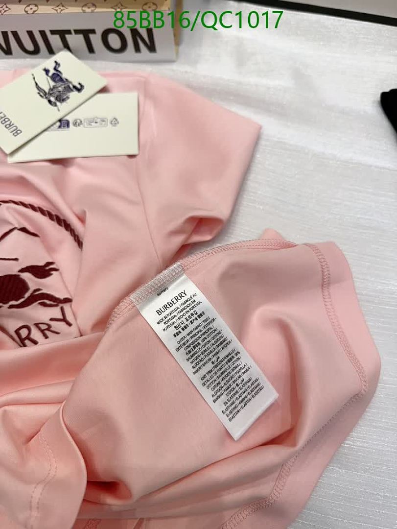 Burberry-Clothing Code: QC1017 $: 85USD
