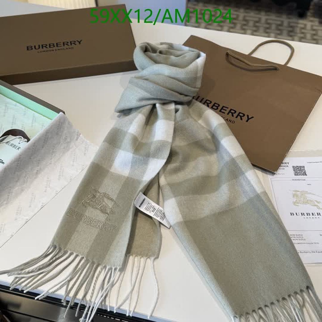 Burberry-Scarves Code: AM1024 $: 59USD