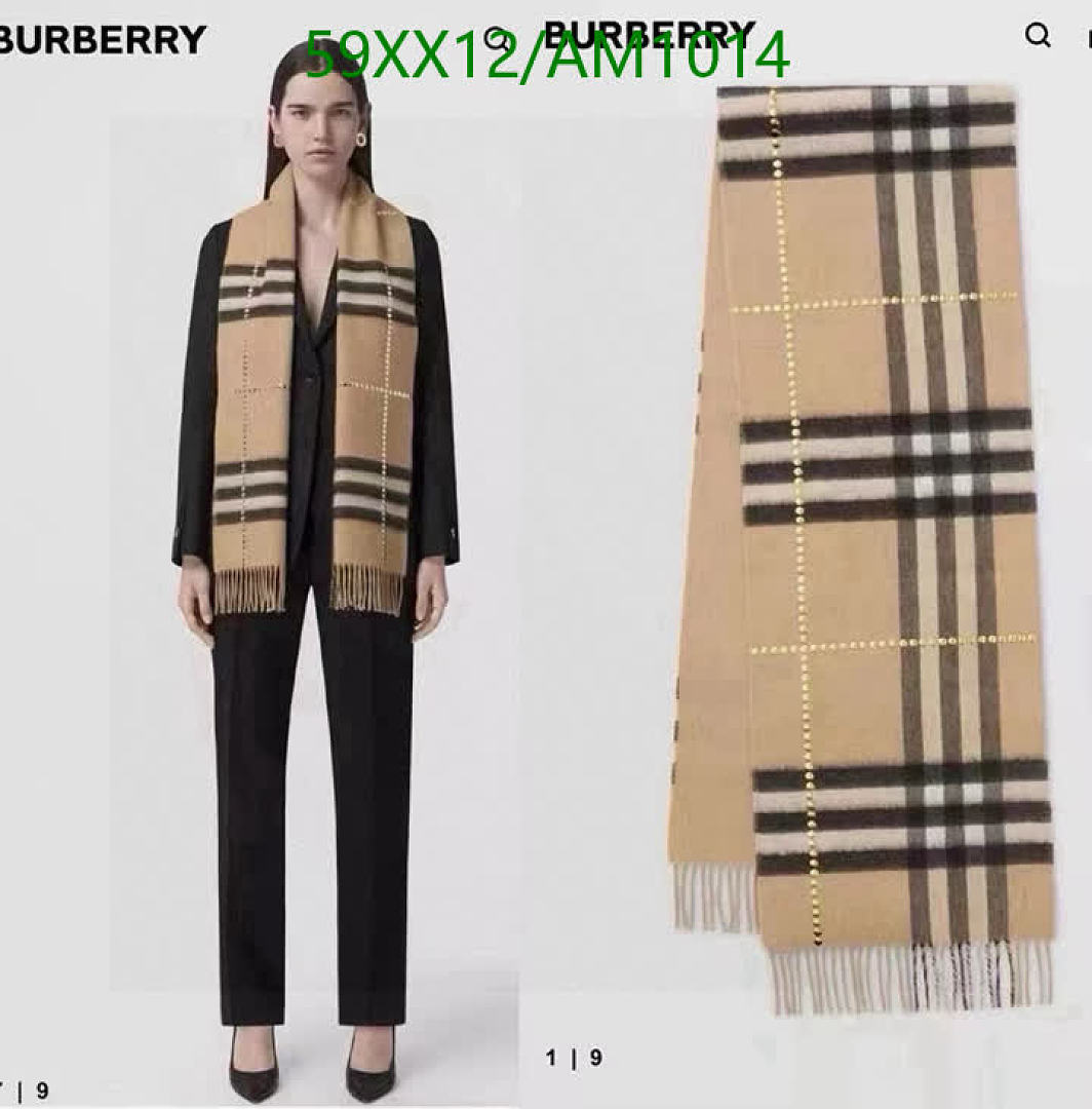 Burberry-Scarves Code: AM1014 $: 59USD