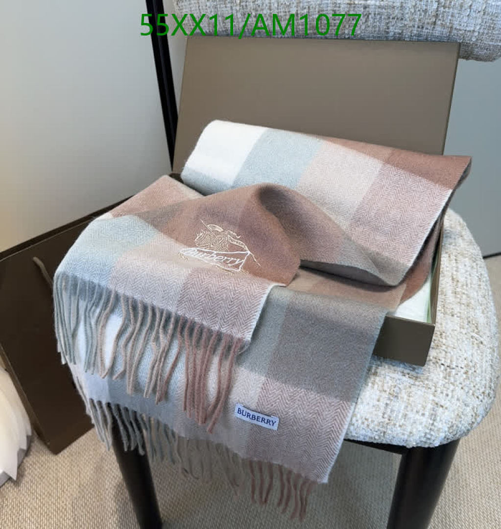 Burberry-Scarves Code: AM1077 $: 55USD