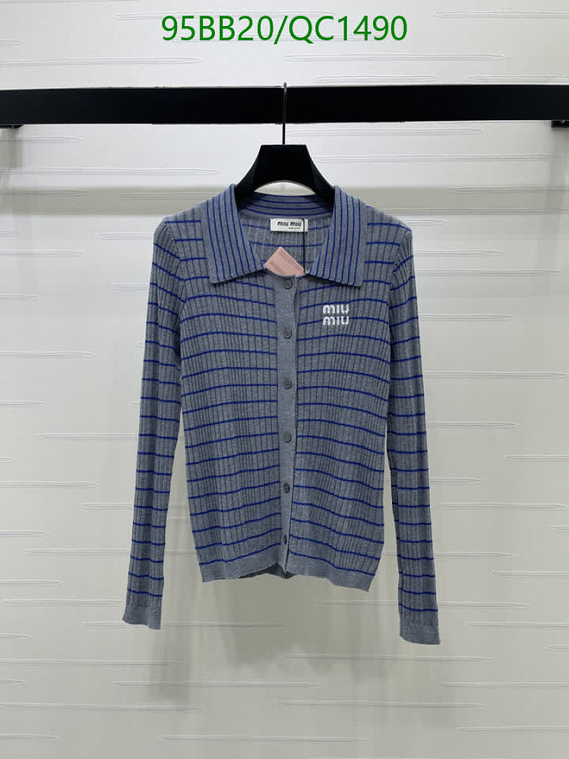 Miu Miu-Clothing Code: QC1490 $: 95USD