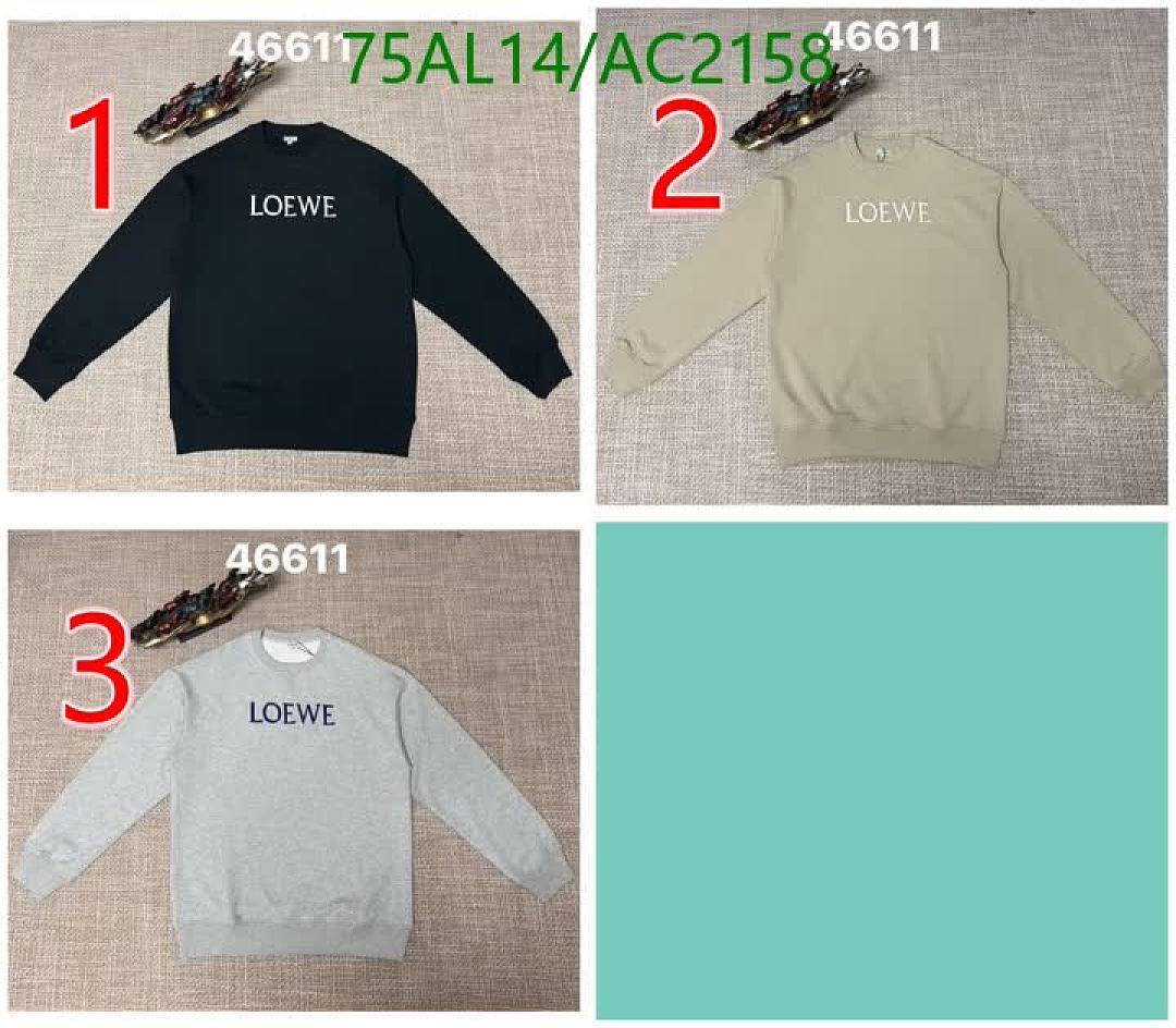Loewe-Clothing Code: AC2158 $: 75USD