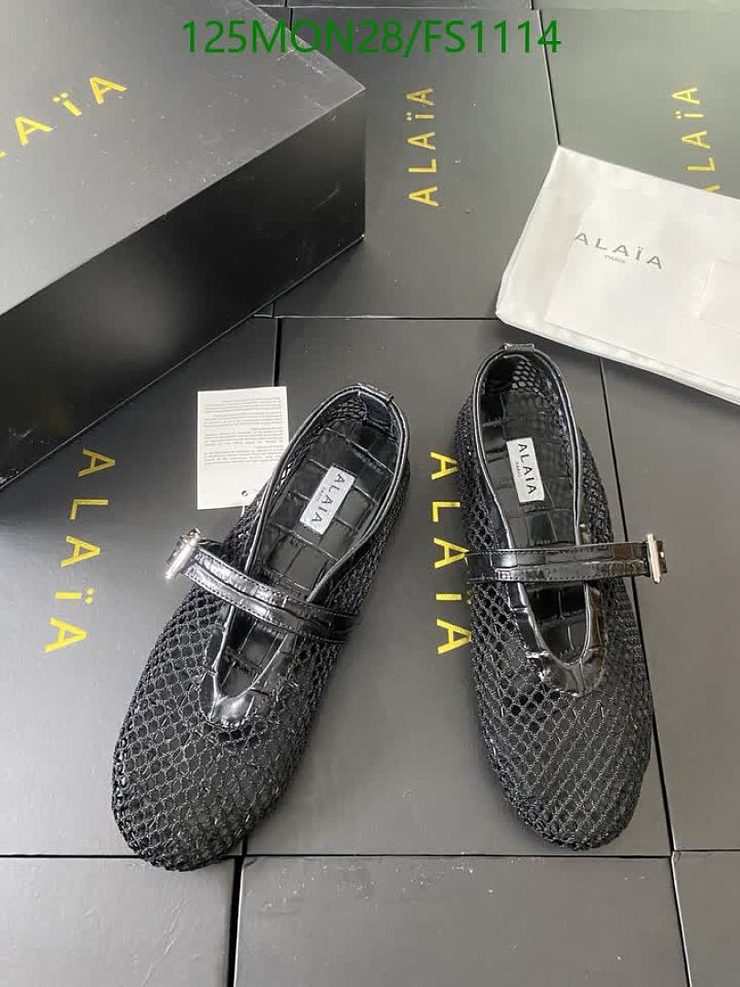 Alaia-Women Shoes Code: FS1114 $: 125USD