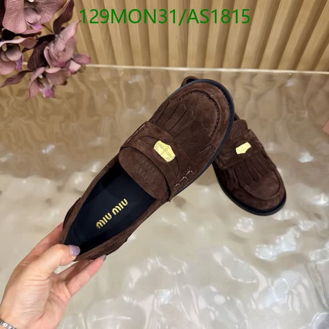 Miu Miu-Women Shoes Code: AS1815 $: 129USD