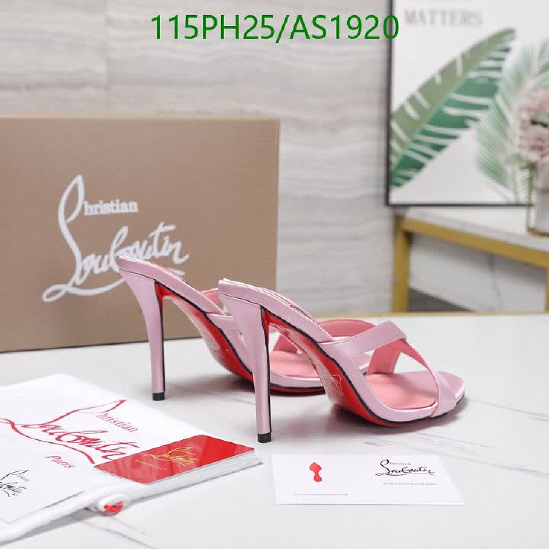 Christian Louboutin-Women Shoes Code: AS1920 $: 115USD