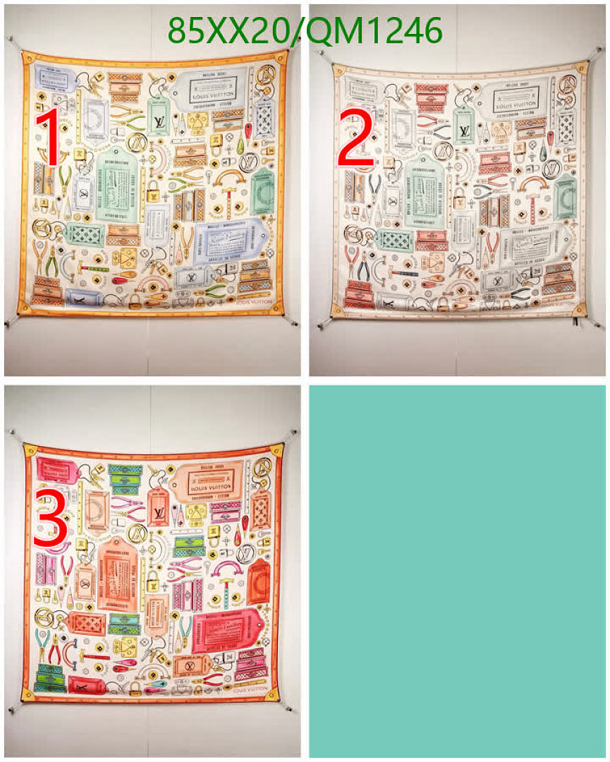 LV-Scarves Code: QM1246 $: 85USD