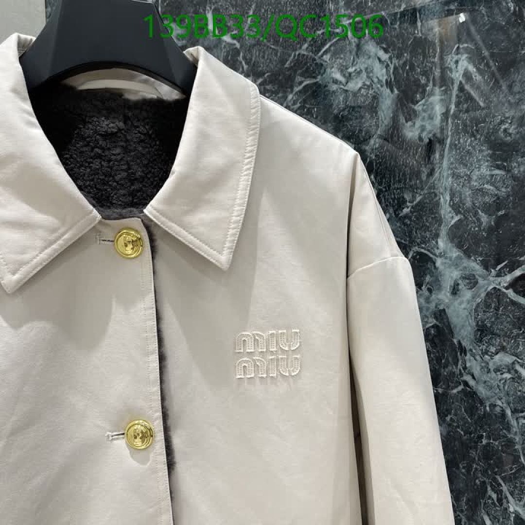 Miu Miu-Clothing Code: QC1506 $: 139USD