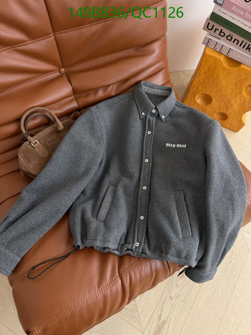 Miu Miu-Clothing Code: QC1126 $: 149USD