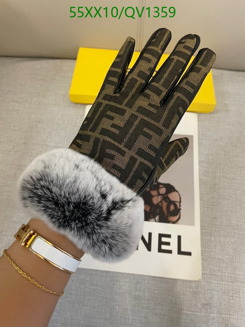 Fendi-Gloves Code: QV1359 $: 55USD