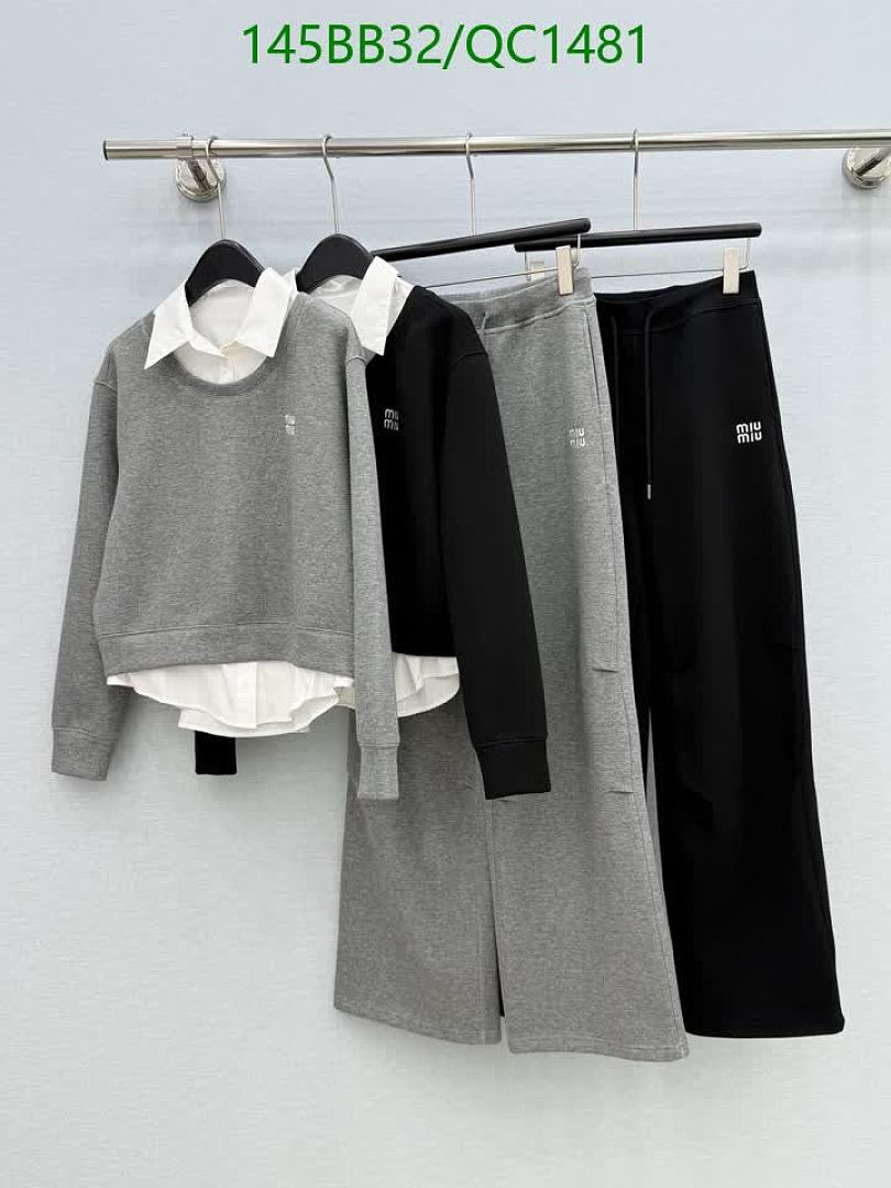 Miu Miu-Clothing Code: QC1481 $: 145USD