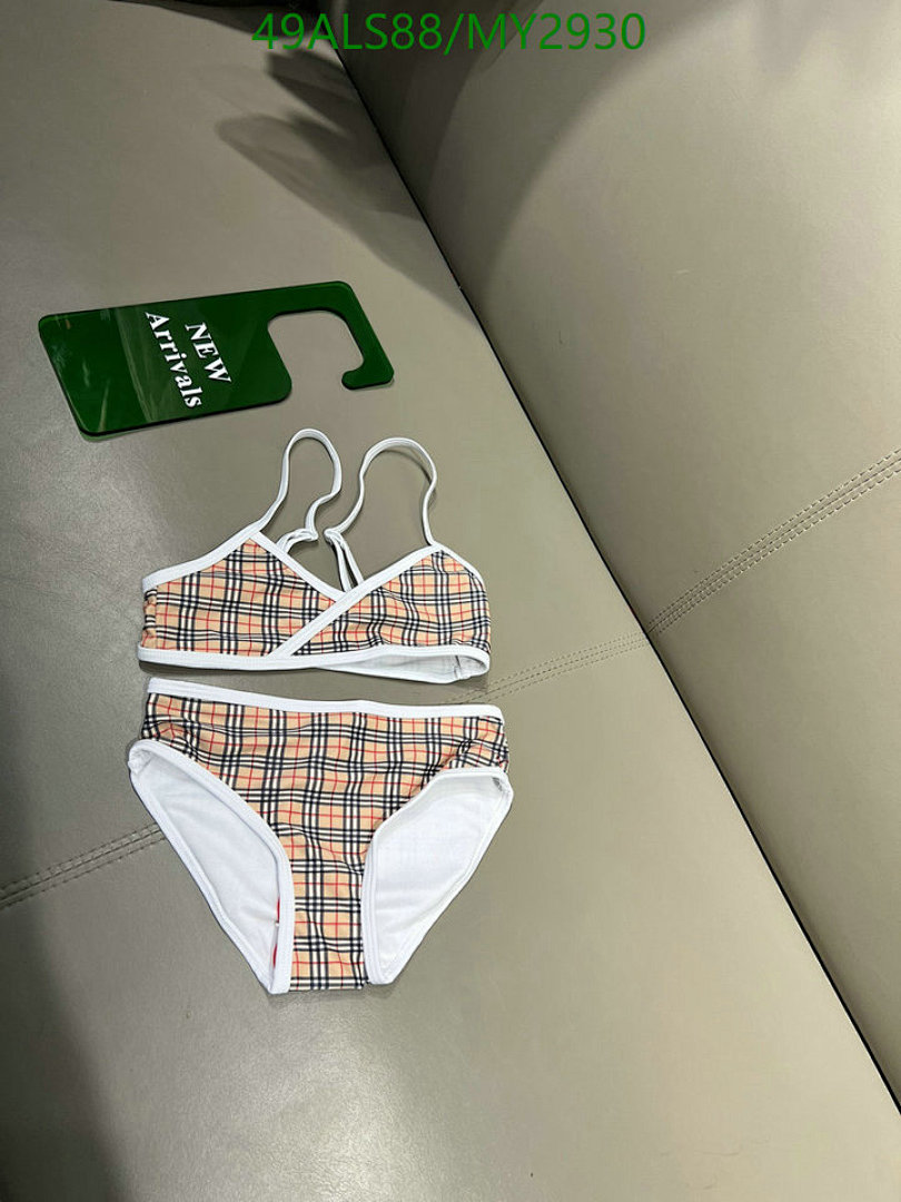 Burberry-Clothing（Kids） Code: MY2930 $: 49USD