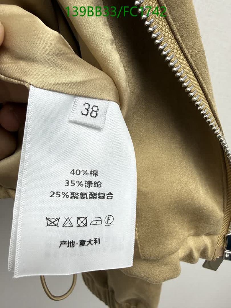 Dior-Clothing Code: FC1742 $: 139USD