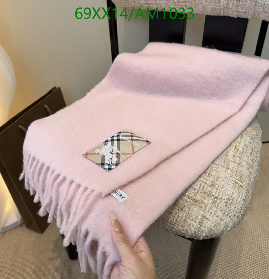 Burberry-Scarves Code: AM1033 $: 69USD