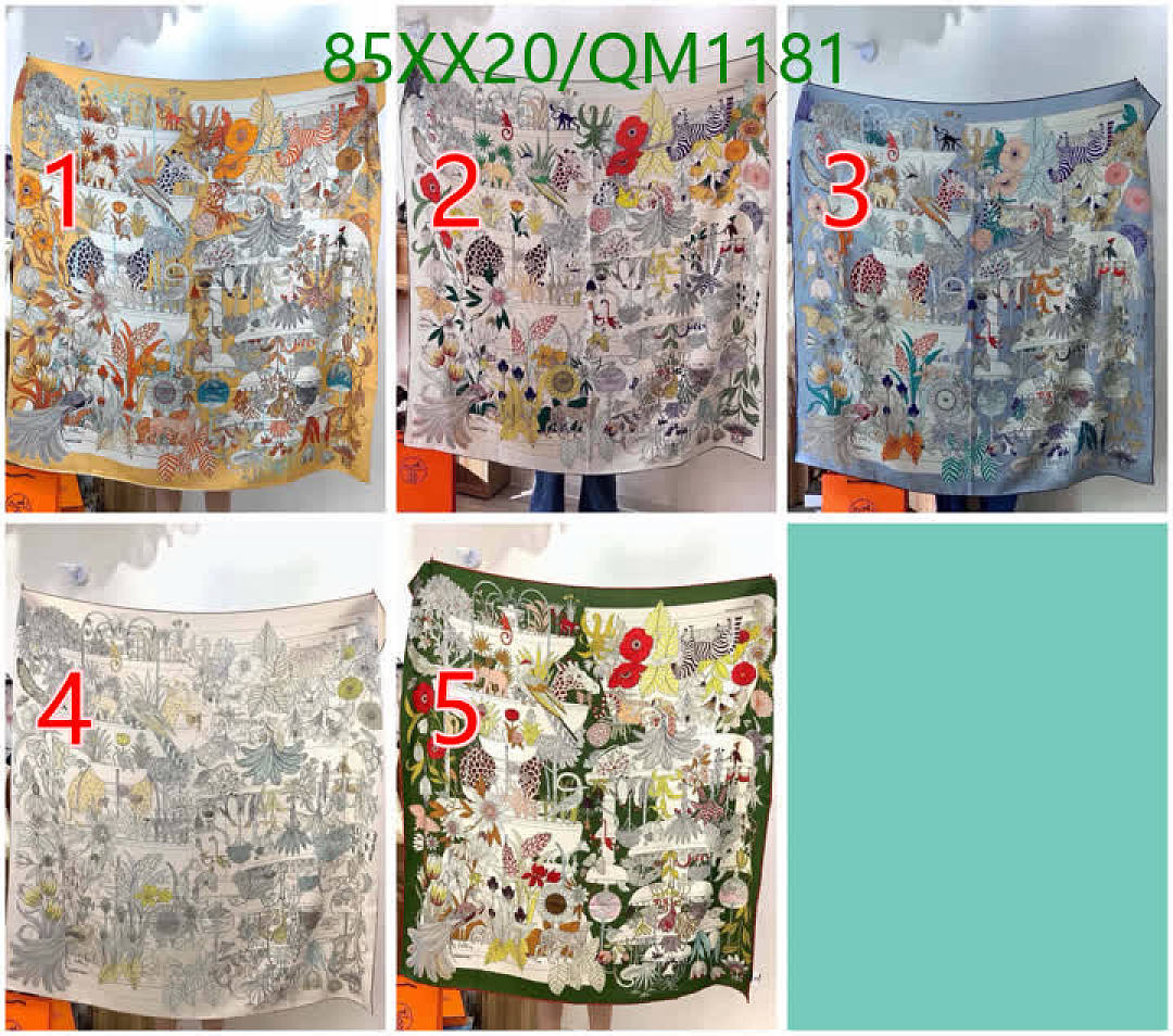 Hermes-Scarves Code: QM1181 $: 85USD