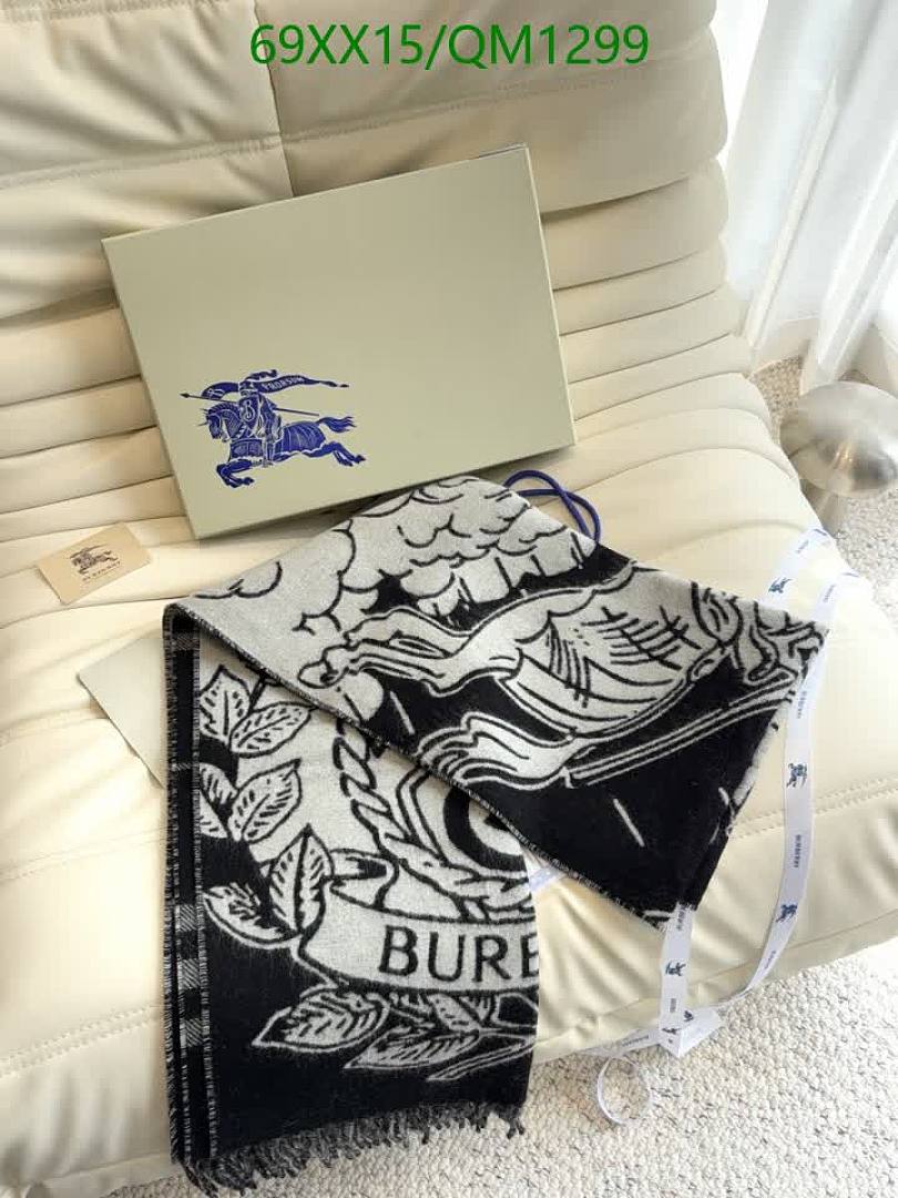Burberry-Scarves Code: QM1299 $: 69USD