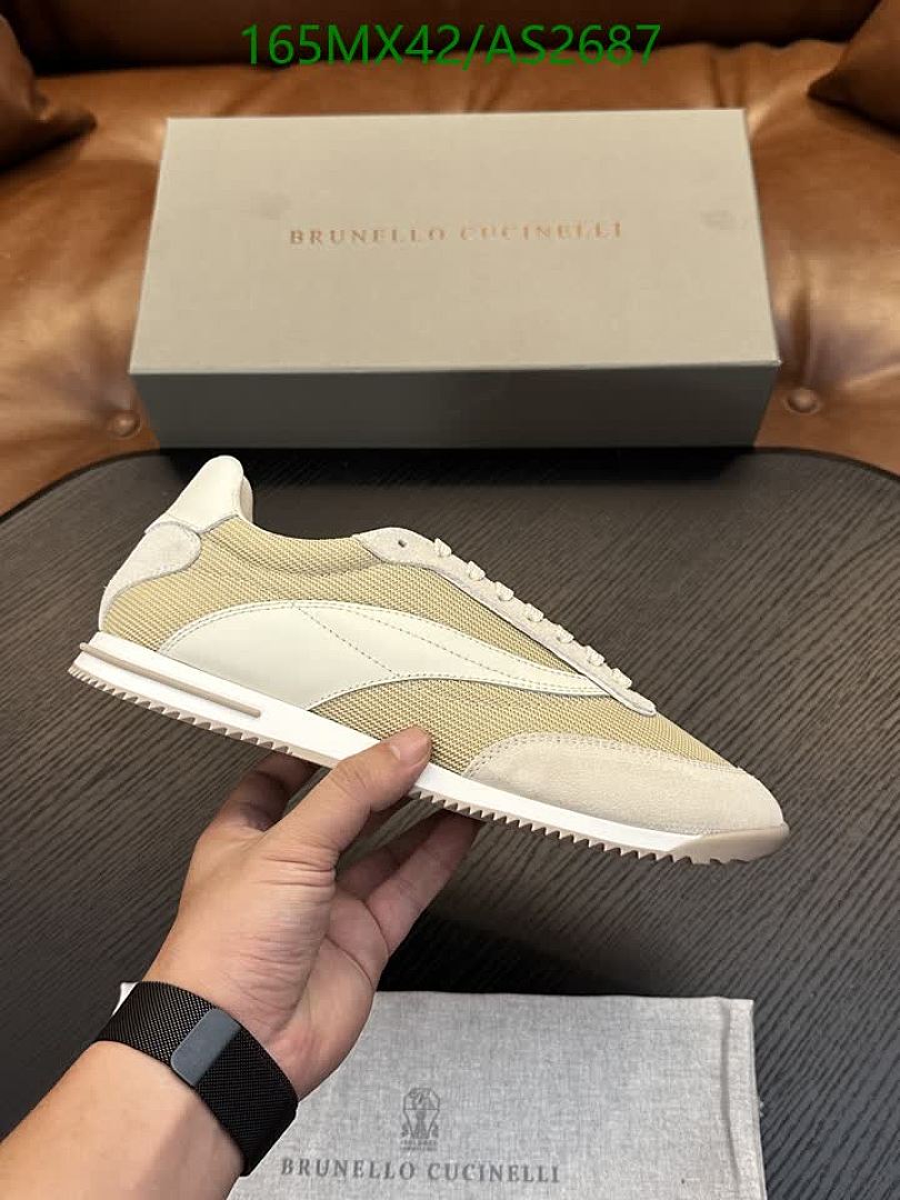 Brunello Cucinelli-Men shoes Code: AS2687 $: 165USD