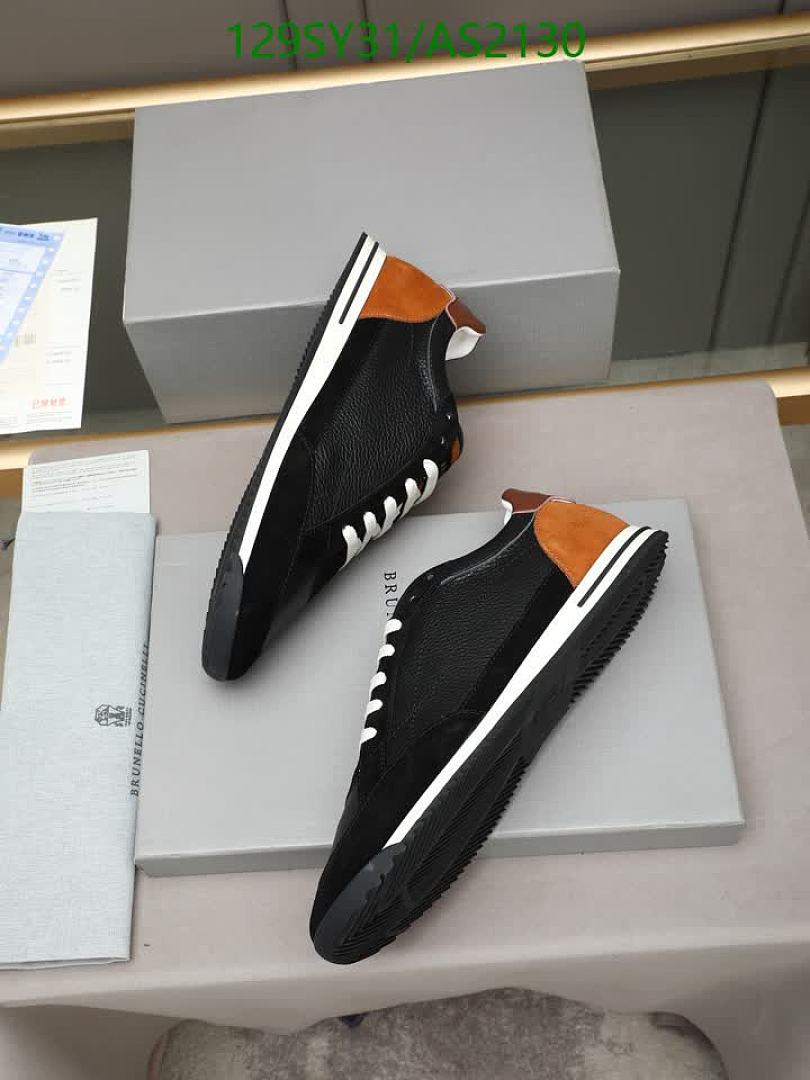 Brunello Cucinelli-Men shoes Code: AS2130 $: 129USD