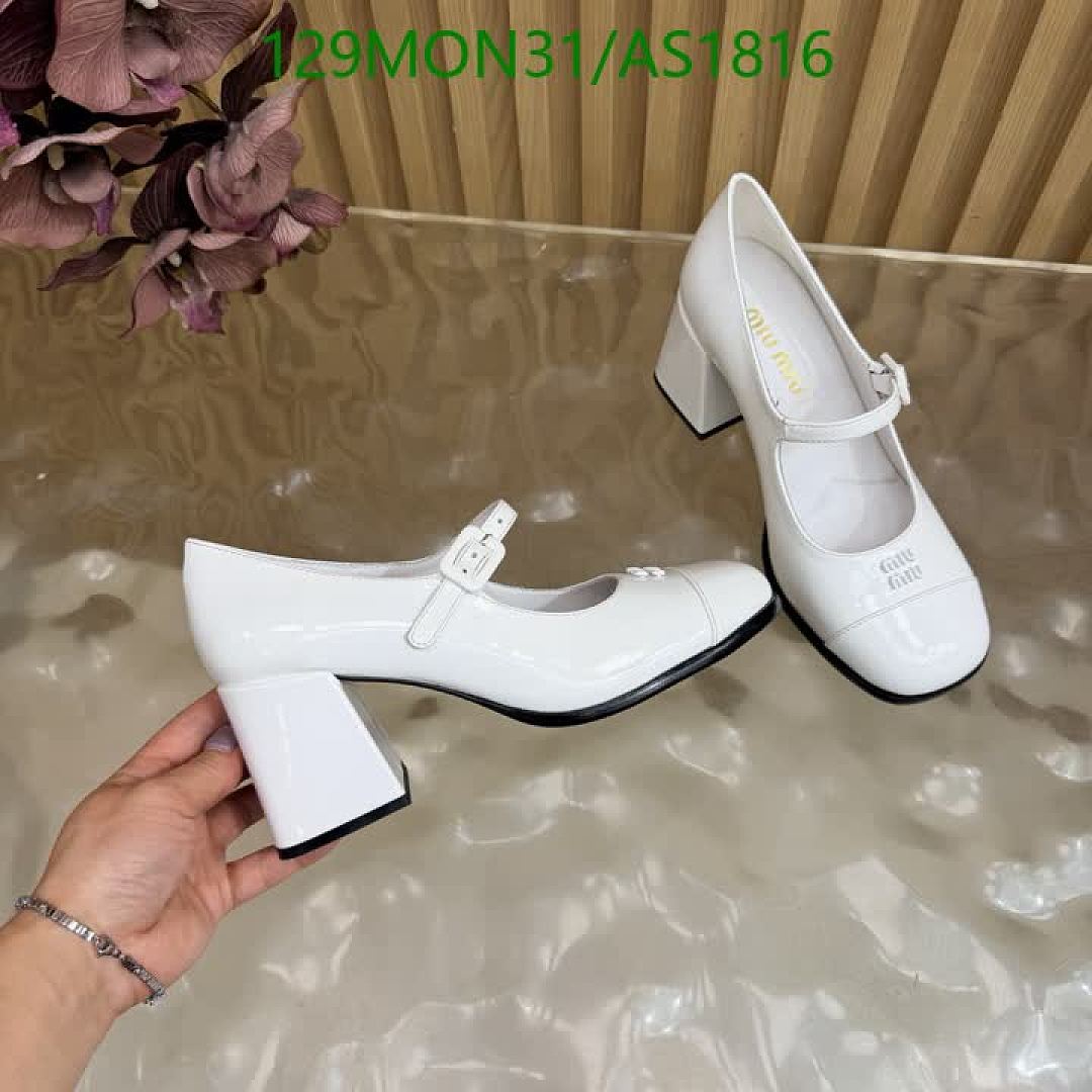 Miu Miu-Women Shoes Code: AS1816 $: 129USD