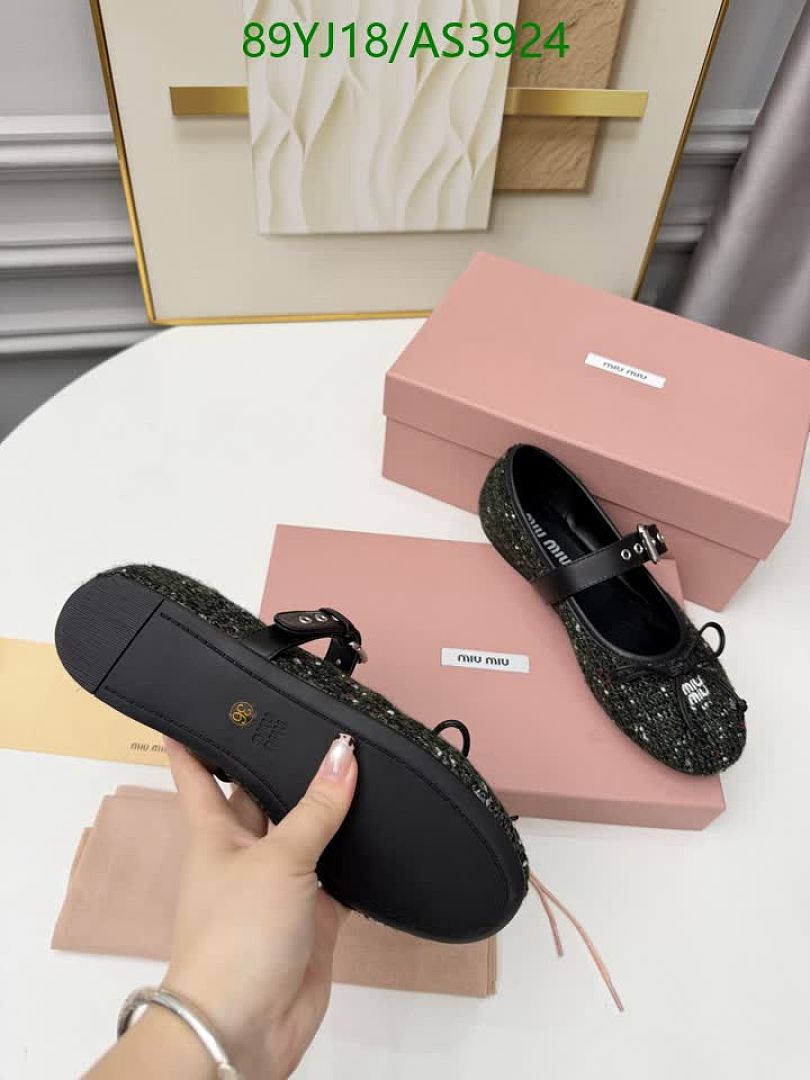 Miu Miu-Women Shoes Code: AS3924 $: 89USD