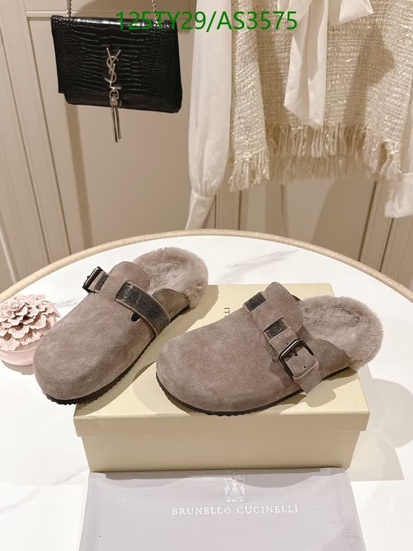 Brunello Cucinelli-Women Shoes Code: AS3575 $: 125USD