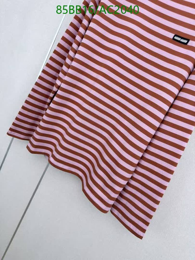 Miu Miu-Clothing Code: AC2040 $: 85USD
